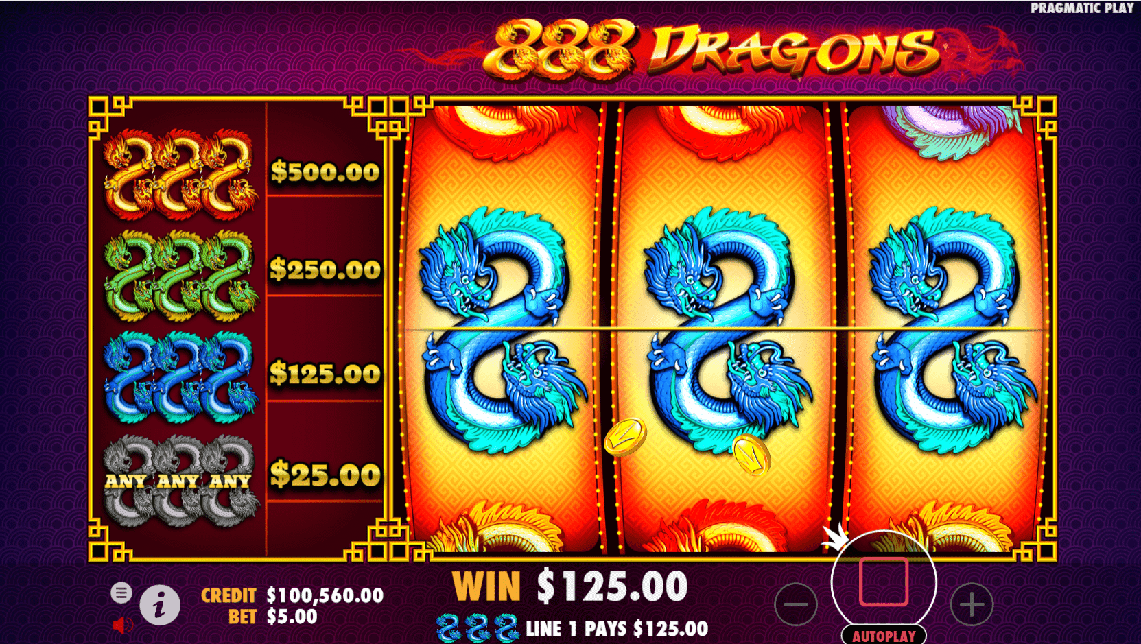 888 Dragons By Pragmatic Play